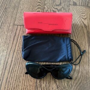 KHAITE X Oliver Peoples 53MM Oval Black Sunglasses